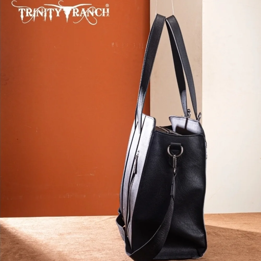 Trinity Ranch Genuine Cowhide Ccw Tote - Picture 10 of 13